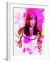 Legendary Cher Watercolor-Olivia Morgan-Framed Art Print