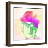 Legendary Clockwork Watercolor-Olivia Morgan-Framed Art Print