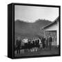 Legendary Country Western Music Carter Family: A.P. and Ezra with Family-Eric Schaal-Framed Stretched Canvas