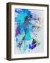 Legendary David Bowie Watercolor-Olivia Morgan-Framed Art Print