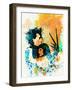 Legendary Edward Scissorhands Watercolor-Olivia Morgan-Framed Art Print