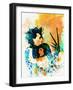 Legendary Edward Scissorhands Watercolor-Olivia Morgan-Framed Art Print