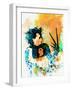 Legendary Edward Scissorhands Watercolor-Olivia Morgan-Framed Art Print