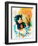 Legendary Edward Scissorhands Watercolor-Olivia Morgan-Framed Art Print