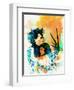 Legendary Edward Scissorhands Watercolor-Olivia Morgan-Framed Art Print