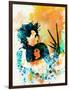 Legendary Edward Scissorhands Watercolor-Olivia Morgan-Framed Art Print