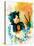 Legendary Edward Scissorhands Watercolor-Olivia Morgan-Stretched Canvas