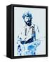Legendary Eric Clapton Watercolor-Olivia Morgan-Framed Stretched Canvas
