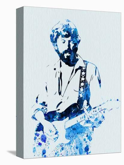 Legendary Eric Clapton Watercolor-Olivia Morgan-Stretched Canvas