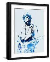 Legendary Eric Clapton Watercolor-Olivia Morgan-Framed Art Print