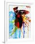 Legendary Fear and Loathing Watercolor-Olivia Morgan-Framed Art Print