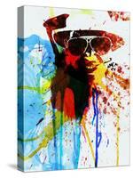 Legendary Fear and Loathing Watercolor-Olivia Morgan-Stretched Canvas