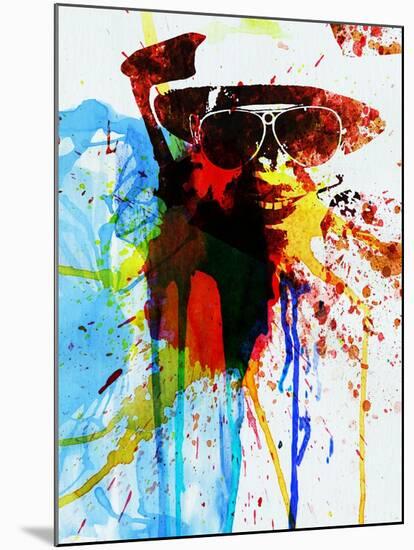 Legendary Fear and Loathing Watercolor-Olivia Morgan-Mounted Art Print