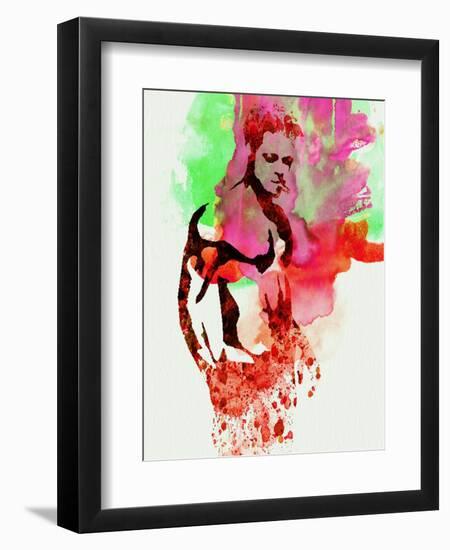 Legendary Fight Club Watercolor-Olivia Morgan-Framed Art Print