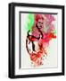 Legendary Fight Club Watercolor-Olivia Morgan-Framed Art Print