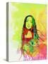 Legendary Fiona Apple Watercolor-Olivia Morgan-Stretched Canvas