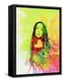 Legendary Fiona Apple Watercolor-Olivia Morgan-Framed Stretched Canvas