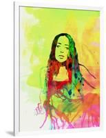 Legendary Fiona Apple Watercolor-Olivia Morgan-Framed Art Print