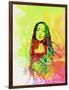 Legendary Fiona Apple Watercolor-Olivia Morgan-Framed Art Print