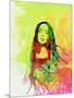 Legendary Fiona Apple Watercolor-Olivia Morgan-Mounted Art Print