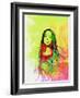 Legendary Fiona Apple Watercolor-Olivia Morgan-Framed Art Print