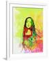 Legendary Fiona Apple Watercolor-Olivia Morgan-Framed Art Print