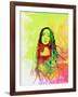 Legendary Fiona Apple Watercolor-Olivia Morgan-Framed Art Print