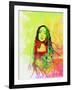 Legendary Fiona Apple Watercolor-Olivia Morgan-Framed Art Print