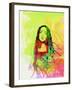 Legendary Fiona Apple Watercolor-Olivia Morgan-Framed Art Print