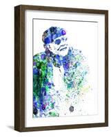 Legendary Francis Ford Coppola Watercolor-Olivia Morgan-Framed Art Print