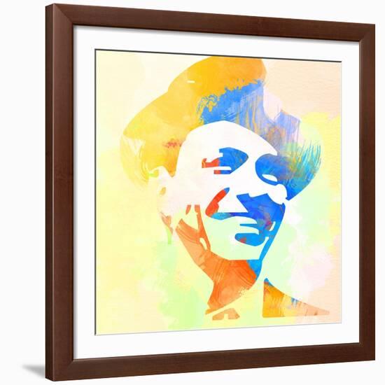 Legendary Frank Watercolor-Olivia Morgan-Framed Art Print