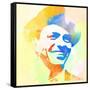 Legendary Frank Watercolor-Olivia Morgan-Framed Stretched Canvas