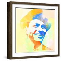 Legendary Frank Watercolor-Olivia Morgan-Framed Art Print