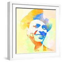 Legendary Frank Watercolor-Olivia Morgan-Framed Art Print