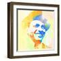 Legendary Frank Watercolor-Olivia Morgan-Framed Art Print