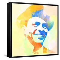 Legendary Frank Watercolor-Olivia Morgan-Framed Stretched Canvas