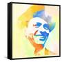 Legendary Frank Watercolor-Olivia Morgan-Framed Stretched Canvas