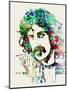 Legendary Frank Zappa Watercolor-Olivia Morgan-Mounted Art Print