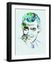 Legendary Gary Grant Watercolor-Olivia Morgan-Framed Art Print