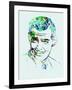 Legendary Gary Grant Watercolor-Olivia Morgan-Framed Art Print