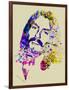 Legendary George Harrison Watercolor II-Olivia Morgan-Framed Art Print