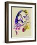 Legendary George Harrison Watercolor II-Olivia Morgan-Framed Art Print