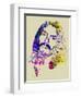 Legendary George Harrison Watercolor II-Olivia Morgan-Framed Art Print