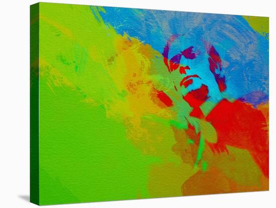 Legendary Get Carter Watercolor-Olivia Morgan-Stretched Canvas