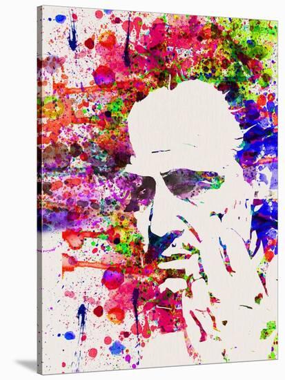 Legendary Godfather Watercolor-Olivia Morgan-Stretched Canvas