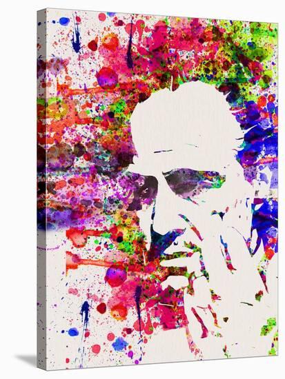 Legendary Godfather Watercolor-Olivia Morgan-Stretched Canvas