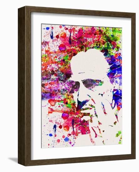 Legendary Godfather Watercolor-Olivia Morgan-Framed Art Print