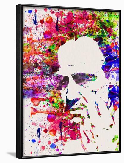 Legendary Godfather Watercolor-Olivia Morgan-Framed Art Print