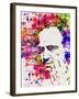 Legendary Godfather Watercolor-Olivia Morgan-Framed Art Print