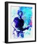 Legendary Graham Coxon Watercolor-Olivia Morgan-Framed Art Print